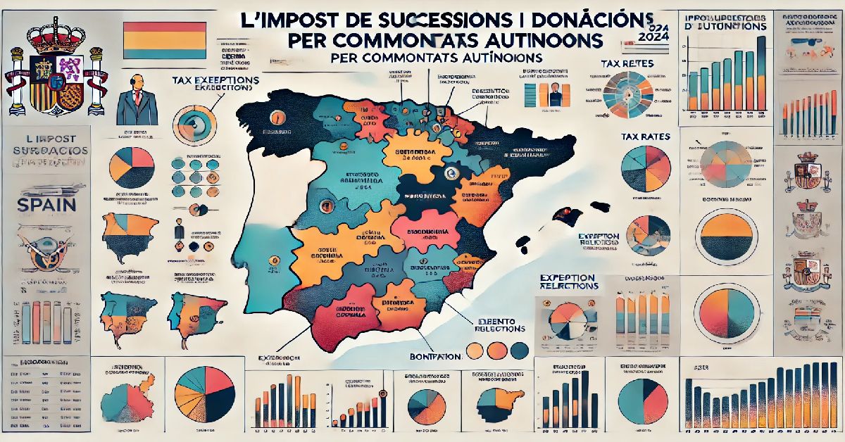 L’impost De Successions I Donacions Al 2024 Per Comunitats Autònomes ...